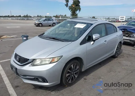 2014 Honda Civic Ex z USA, uszkodzony, nr VIN 19XFB2F84EE217627
